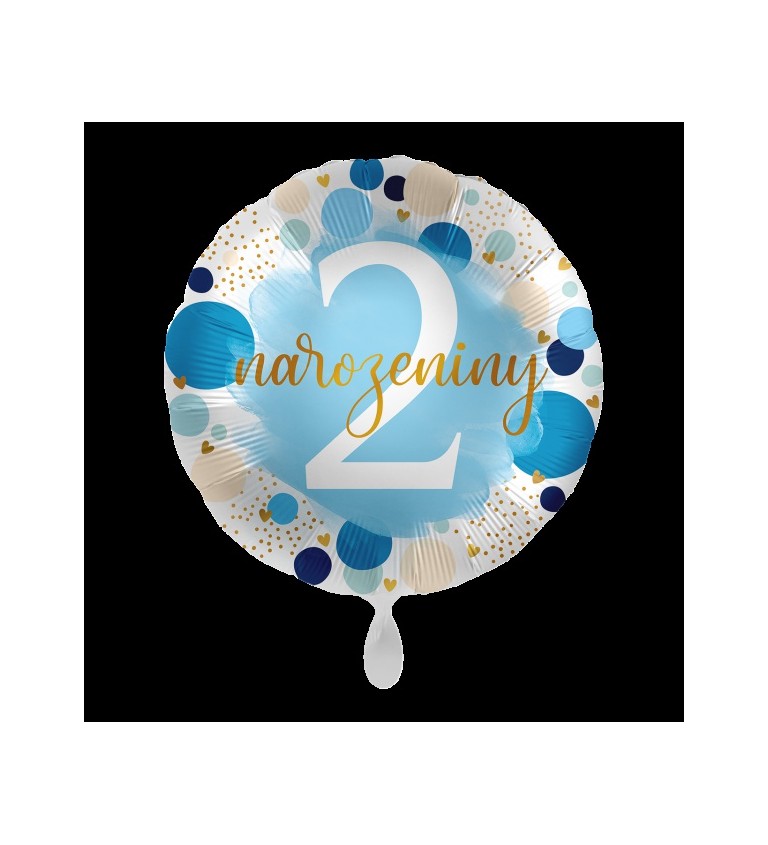 Balónek modrý - 2. narozeniny 