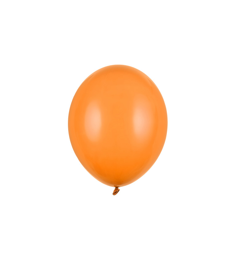 Latex lufi 27 cm narancssárga, 10 db