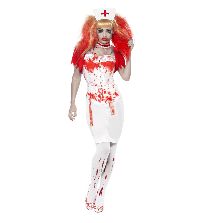 Női jelmez Halloweenre - Zombi nővér