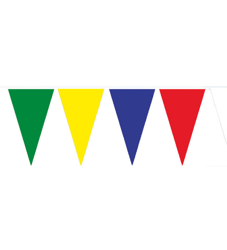 Girland zászló többszínű
