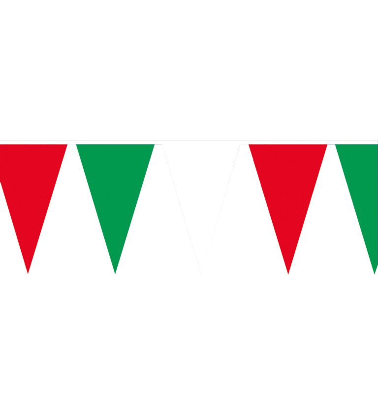 Füzér - zászló zöld-piros-fehér