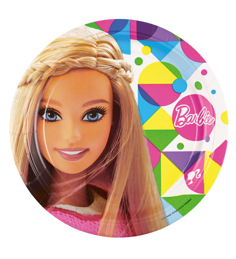 Barbie - Tányérok