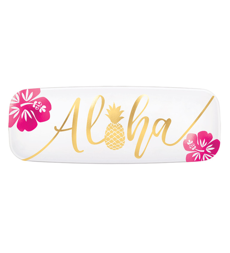 Arany Aloha hawaii tálca