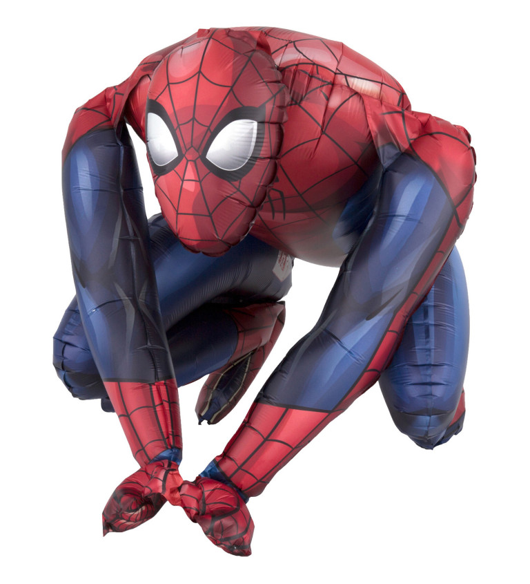 Léggömb ül Spiderman