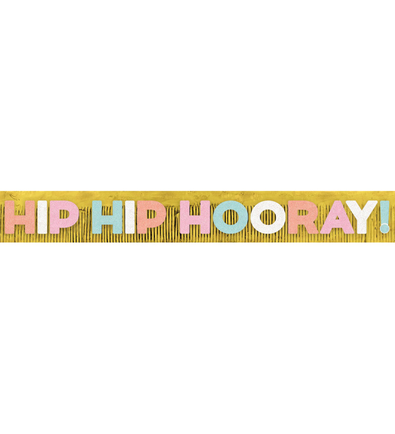 Hip hip hurrá! - Garland