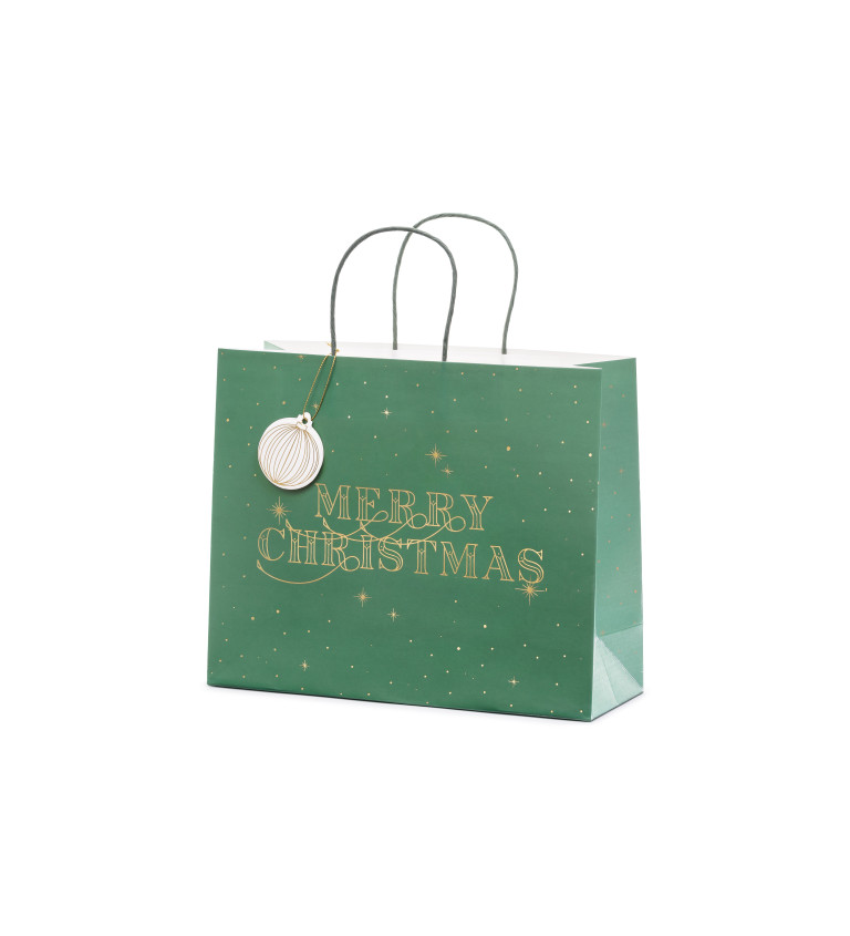 Karácsonyi táska zöld
