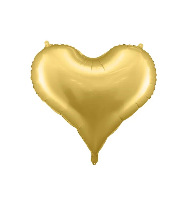 Fólia léggömb Szív - arany