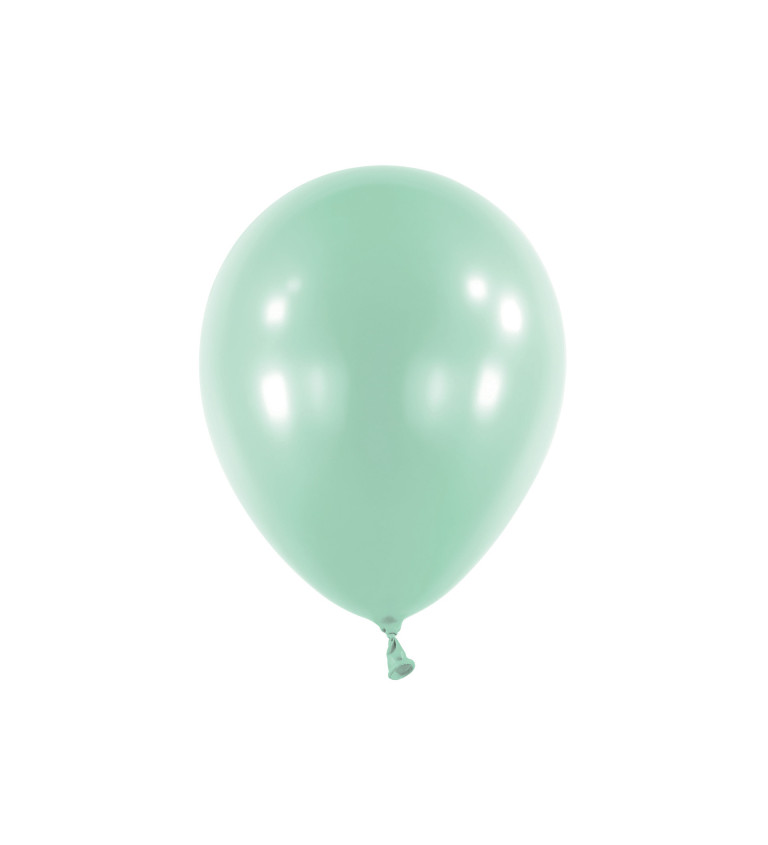 Latex lufi 27,5 cm menta, 50 db