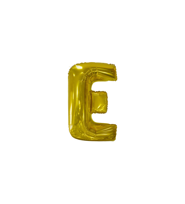 Fólia arany léggömb – E betű