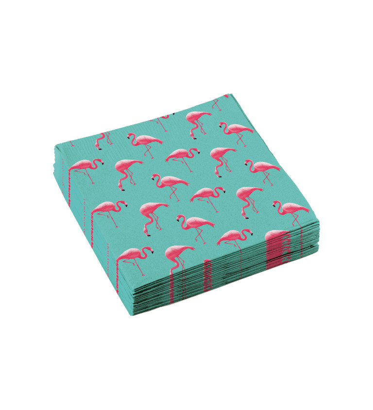 Flamingó ebéd szalvéta