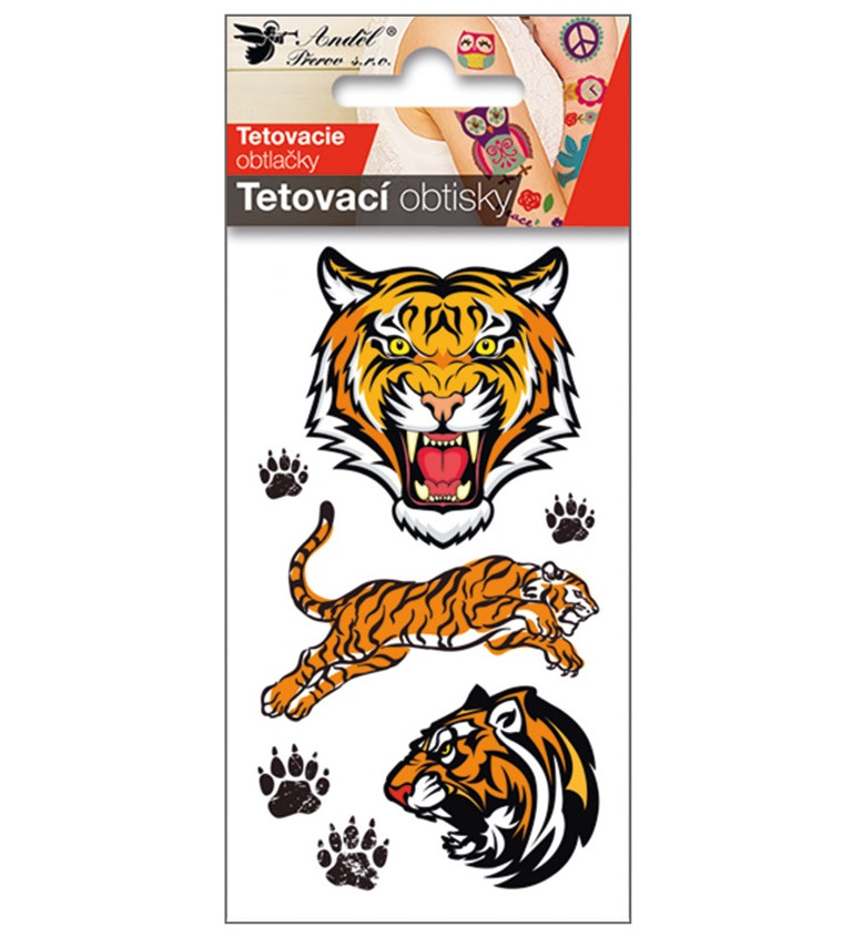 Tetoválás - tigris