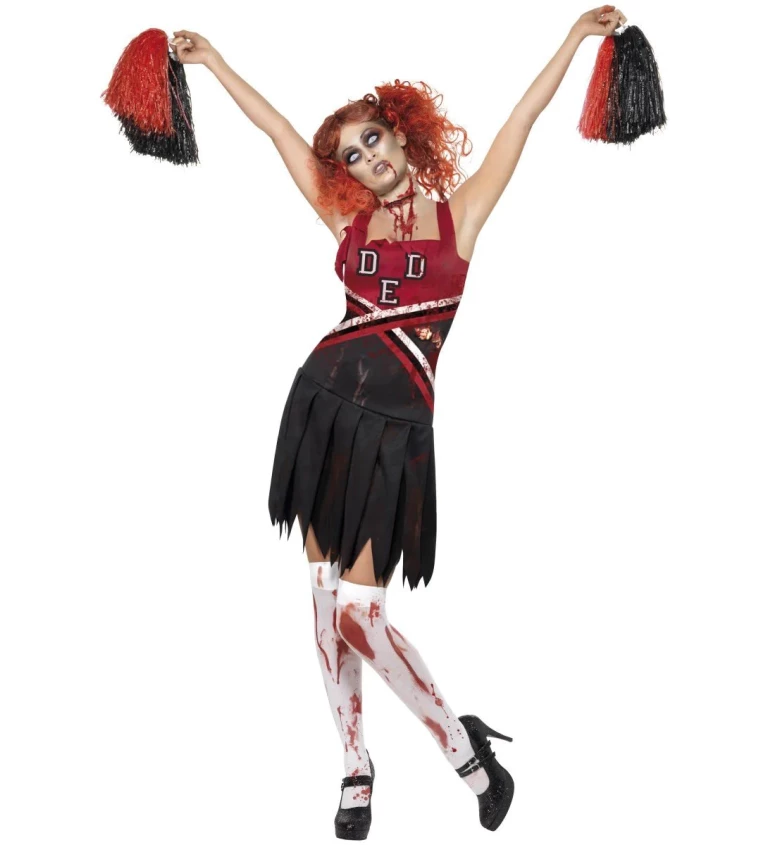 "Zombi High School Cheerleader" Halloween jelmez