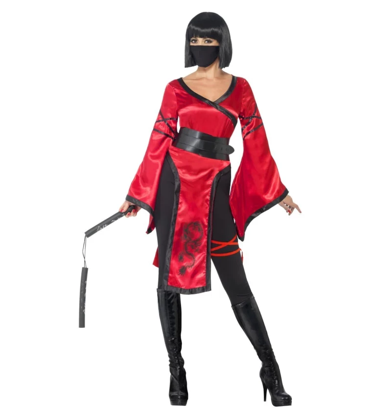Női jelmez - Ninja harcosnő