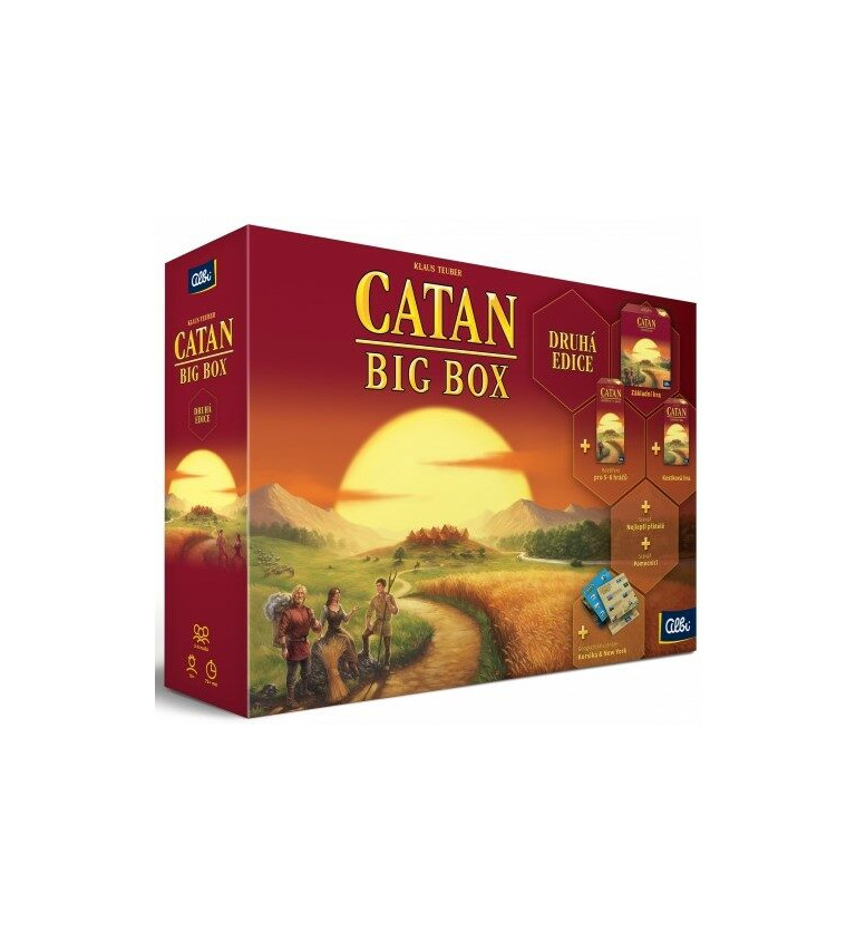 Társasjáték - Catan - Nagy doboz