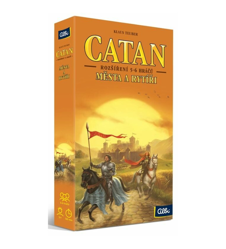 Társasjáték - Catan - Városok és lovagok