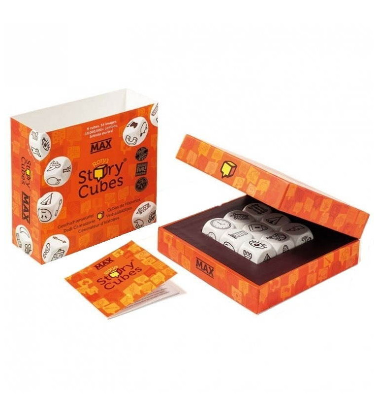 Történetmesélő kockajáték Max