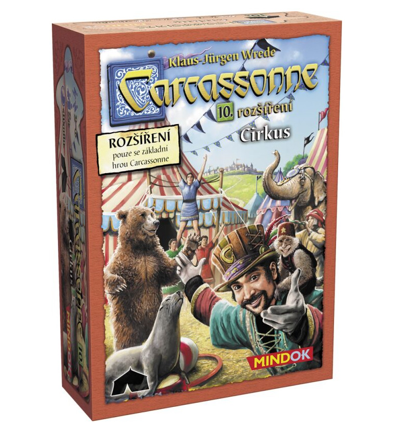Carcassonne cirkusz asztali játék