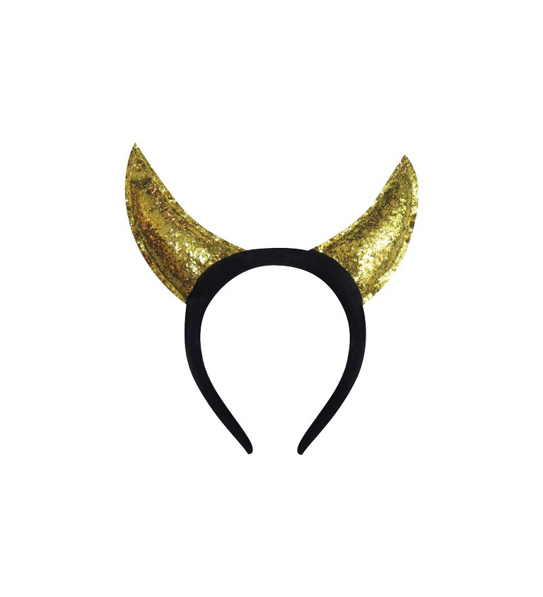 Arany szarvas fejpánt