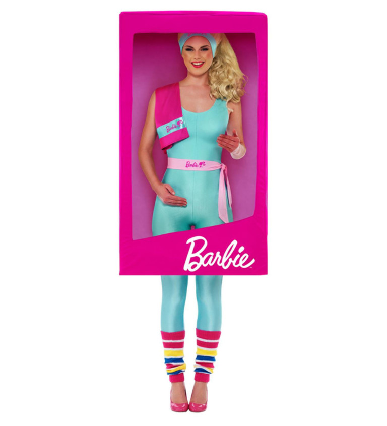 Barbie 3D doboz jelmez