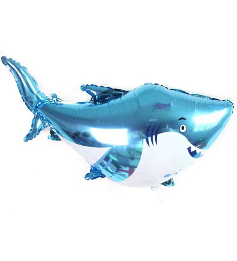 Fóliás léggömb Shark, 80*92cm