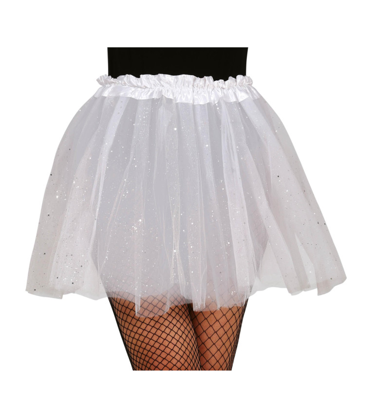 Csillogó tütü - fehér