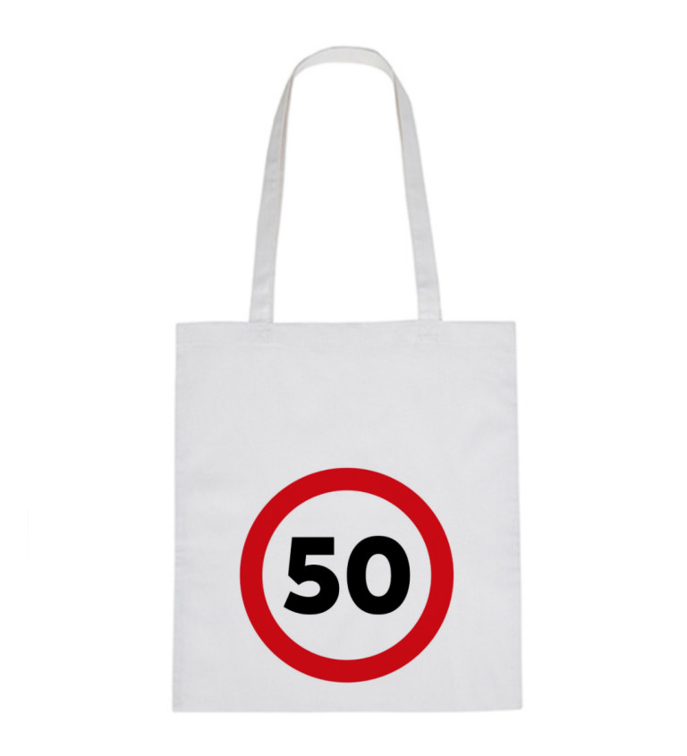 Vászontáska - 50, 36x42 cm, fehér