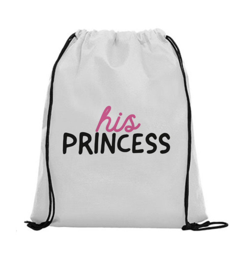 Hátizsák - Her Princess, 36x42 cm, fekete