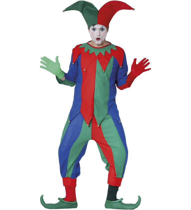 Férfi Jester jelmez