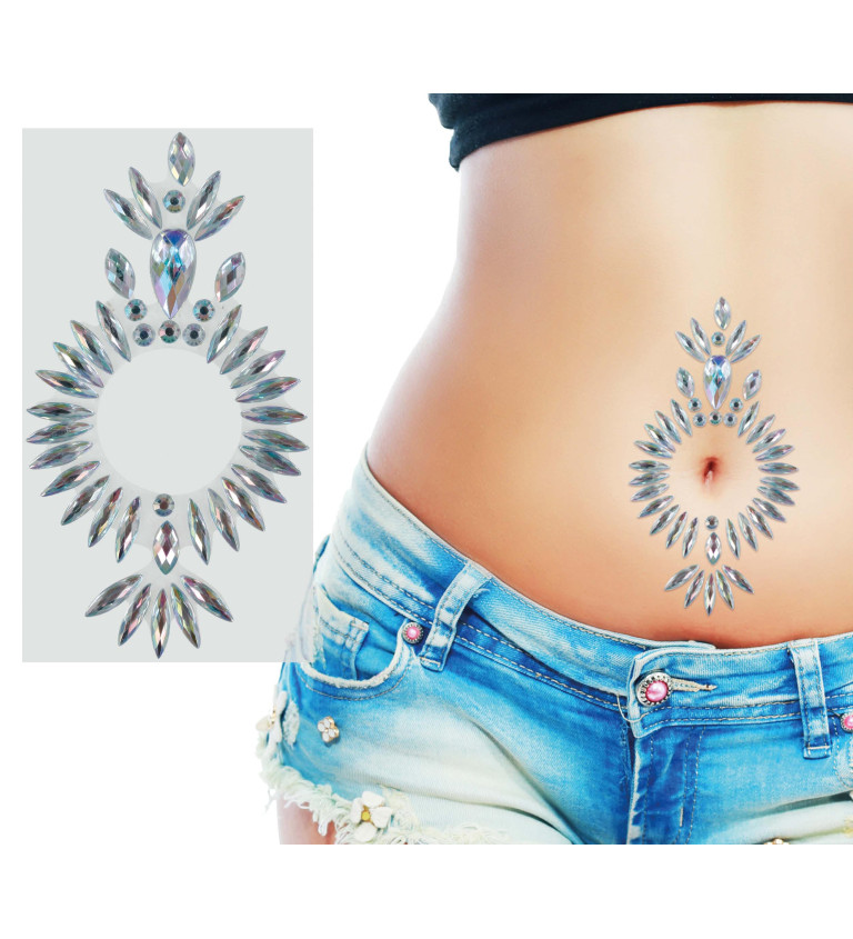 Köldökkövek - ezüst