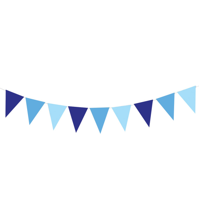 Zászlófüzér - kék