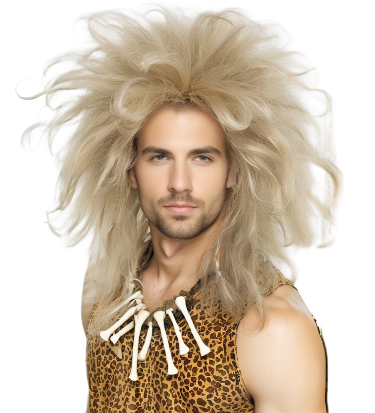 Férfi paróka – ősember