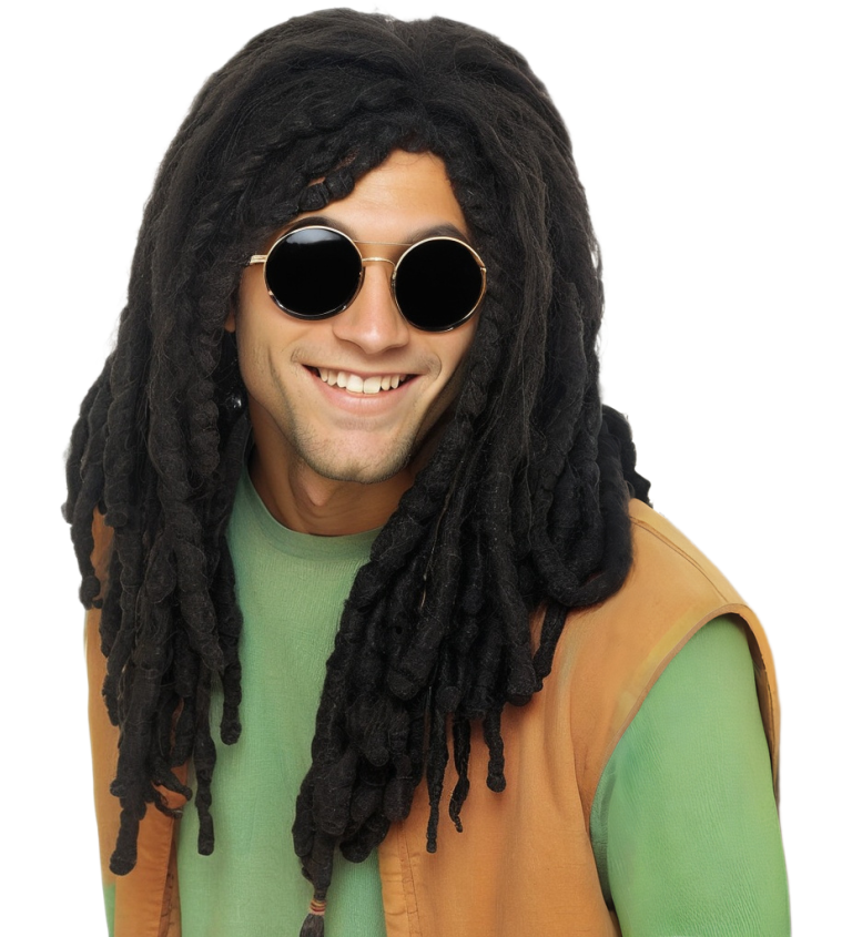 Férfi paróka – hippie dreadek
