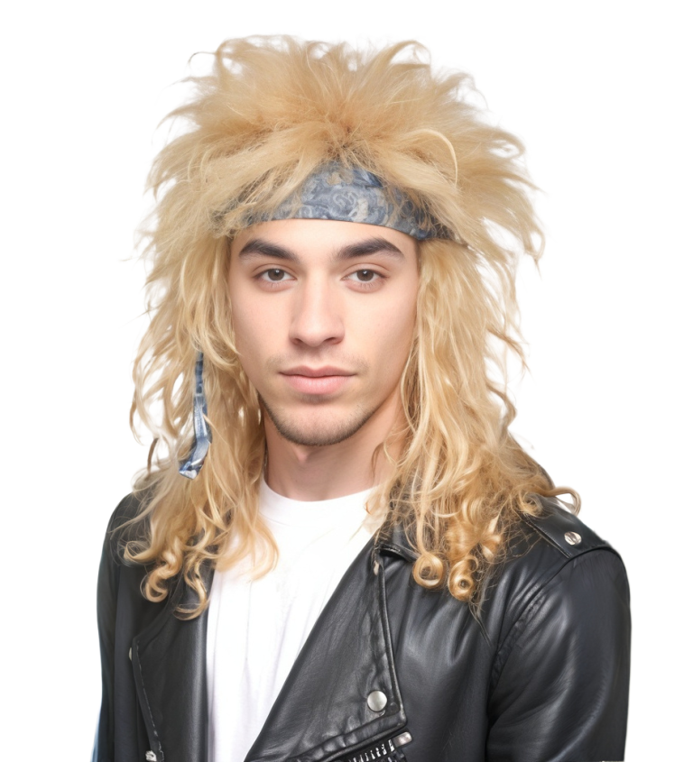 Férfi paróka – rocker