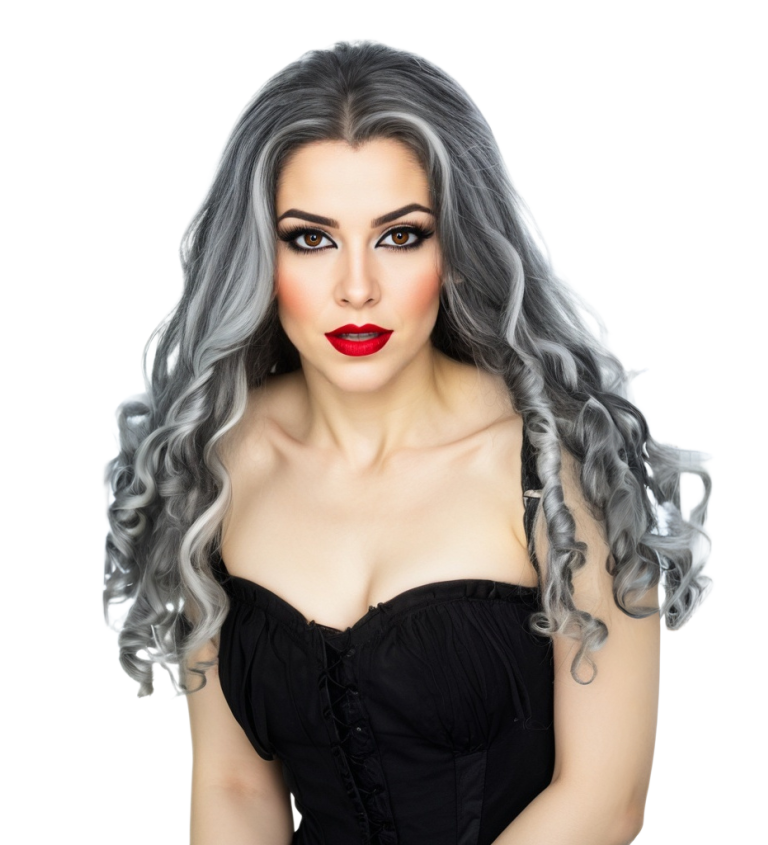 Női paróka – vámpírhölgy