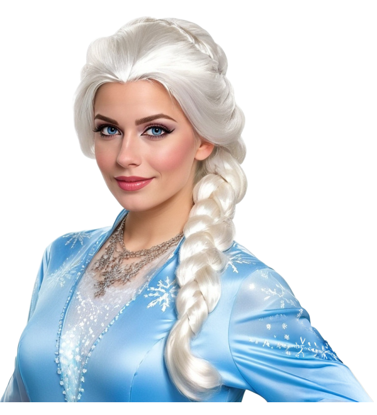 Női paróka – hókirálynő