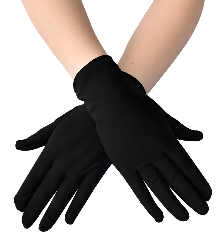 Rövid kesztyű – fekete