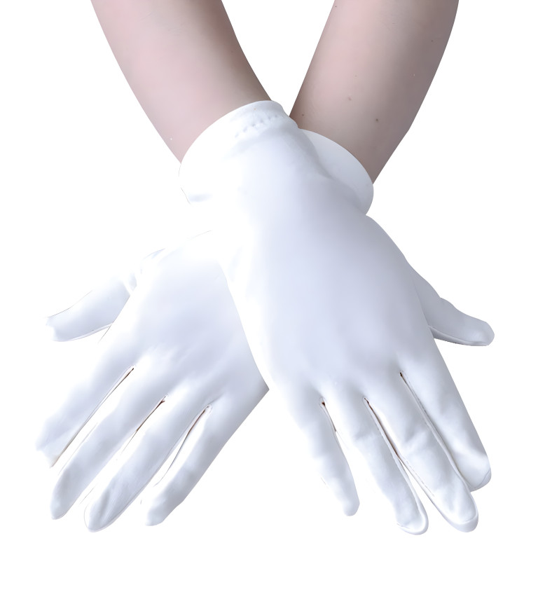 Rövid kesztyű – fehér