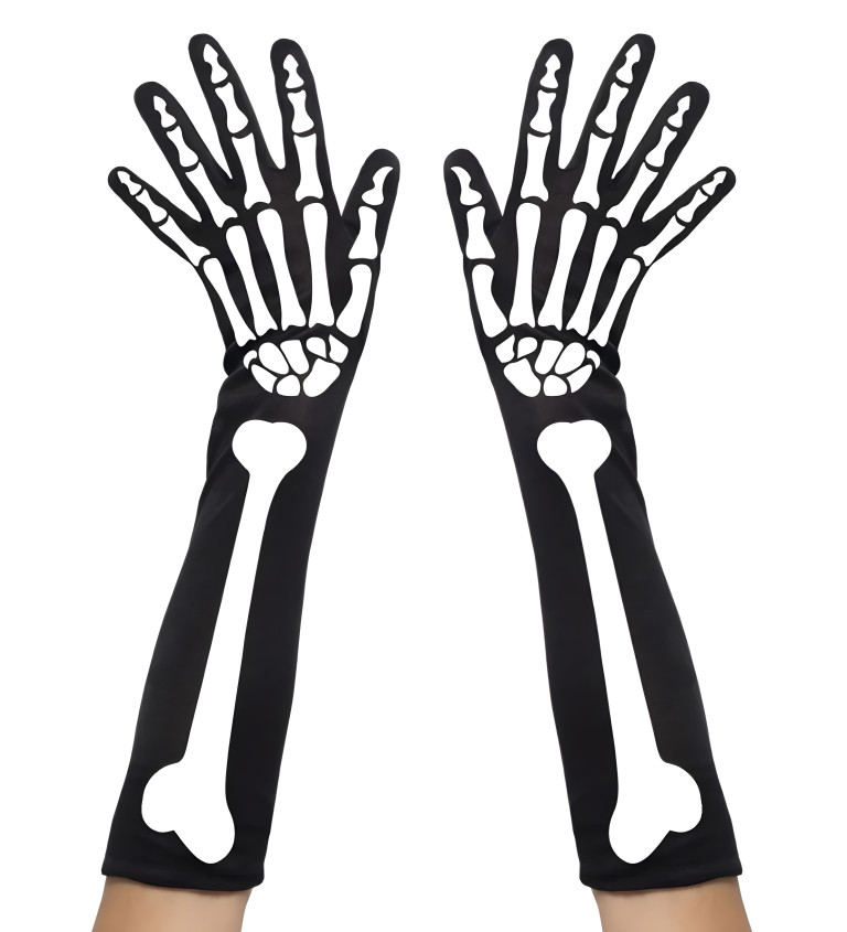 Hosszú kesztyű – csontváz