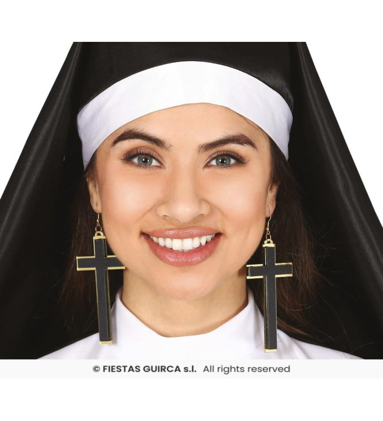 Kereszt alakú fülbevalók