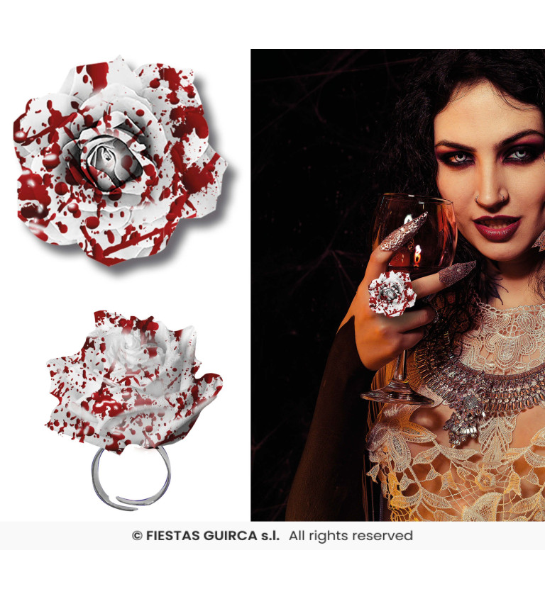 Véres rózsás gyűrű