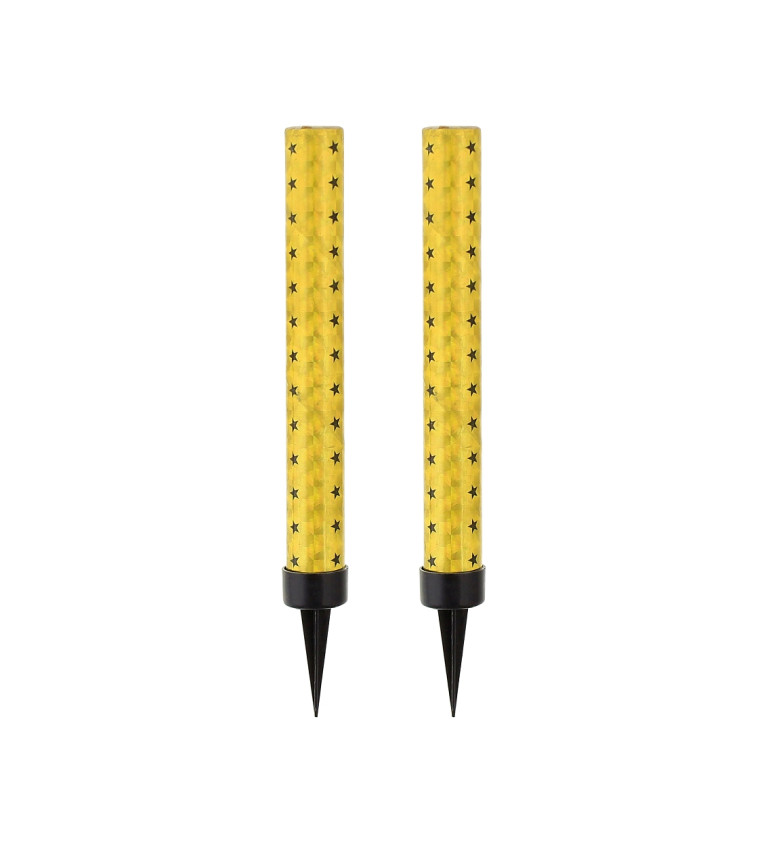 Csillagos tortagyertya szökőkút 12 cm – 2 db