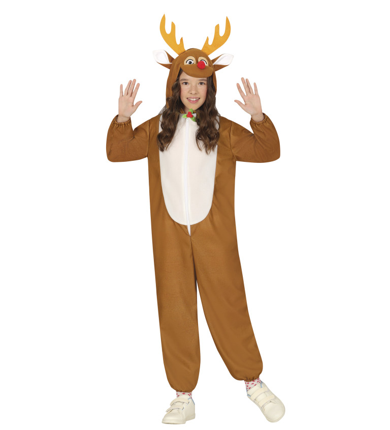 Gyermek jelmez – Rénszarvas overál