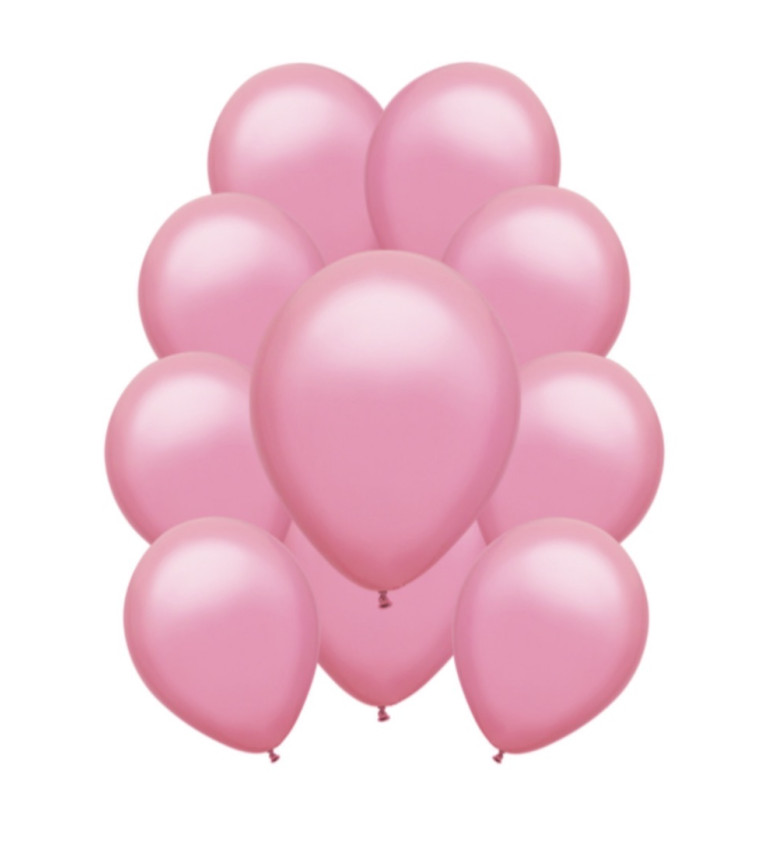 Pasztell latex léggömbök - Világos rózsaszín