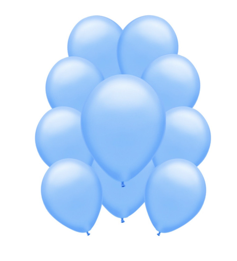 Pasztell latex léggömbök - Világoskék